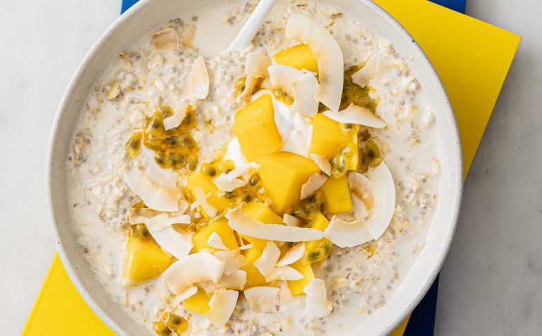 mango overnight oats