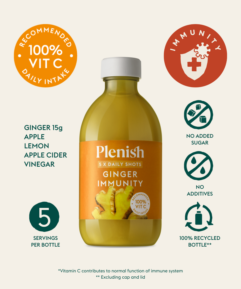 Ginger Immunity Shots Dosing Bottle (300ml)